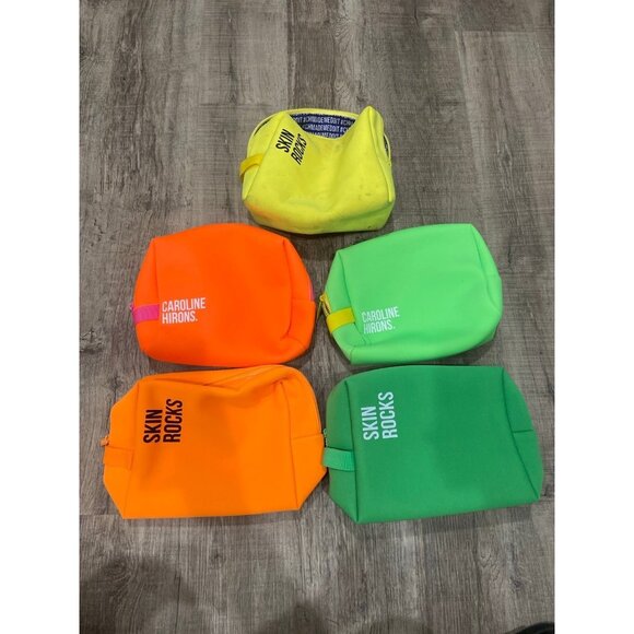 NEW Caroline Hirons Skin Rocks Makeup Bags - Picture 1 of 9